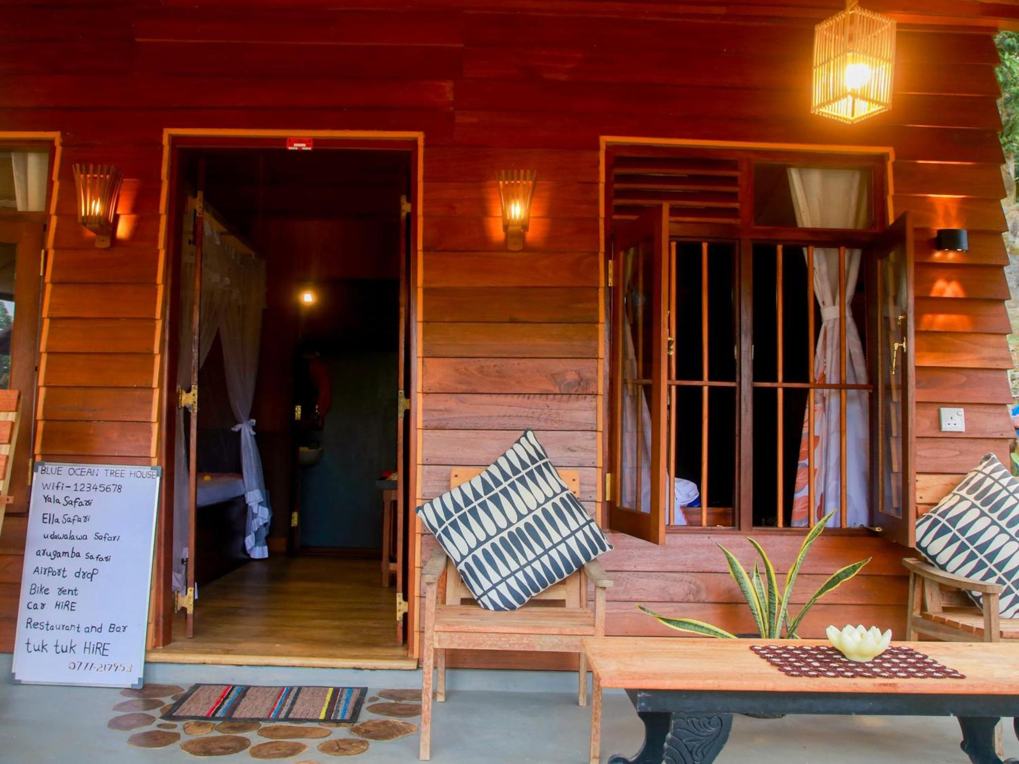 Blue Ocean Tree House Hiriketiya Vila Dikwella Exterior foto