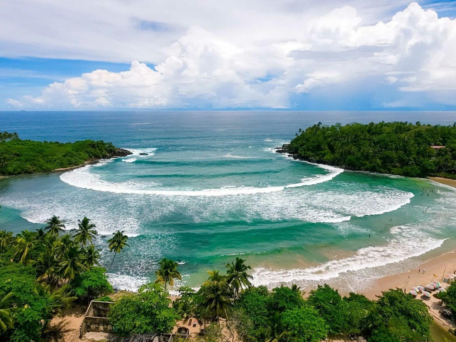 Blue Ocean Tree House Hiriketiya Vila Dikwella Exterior foto